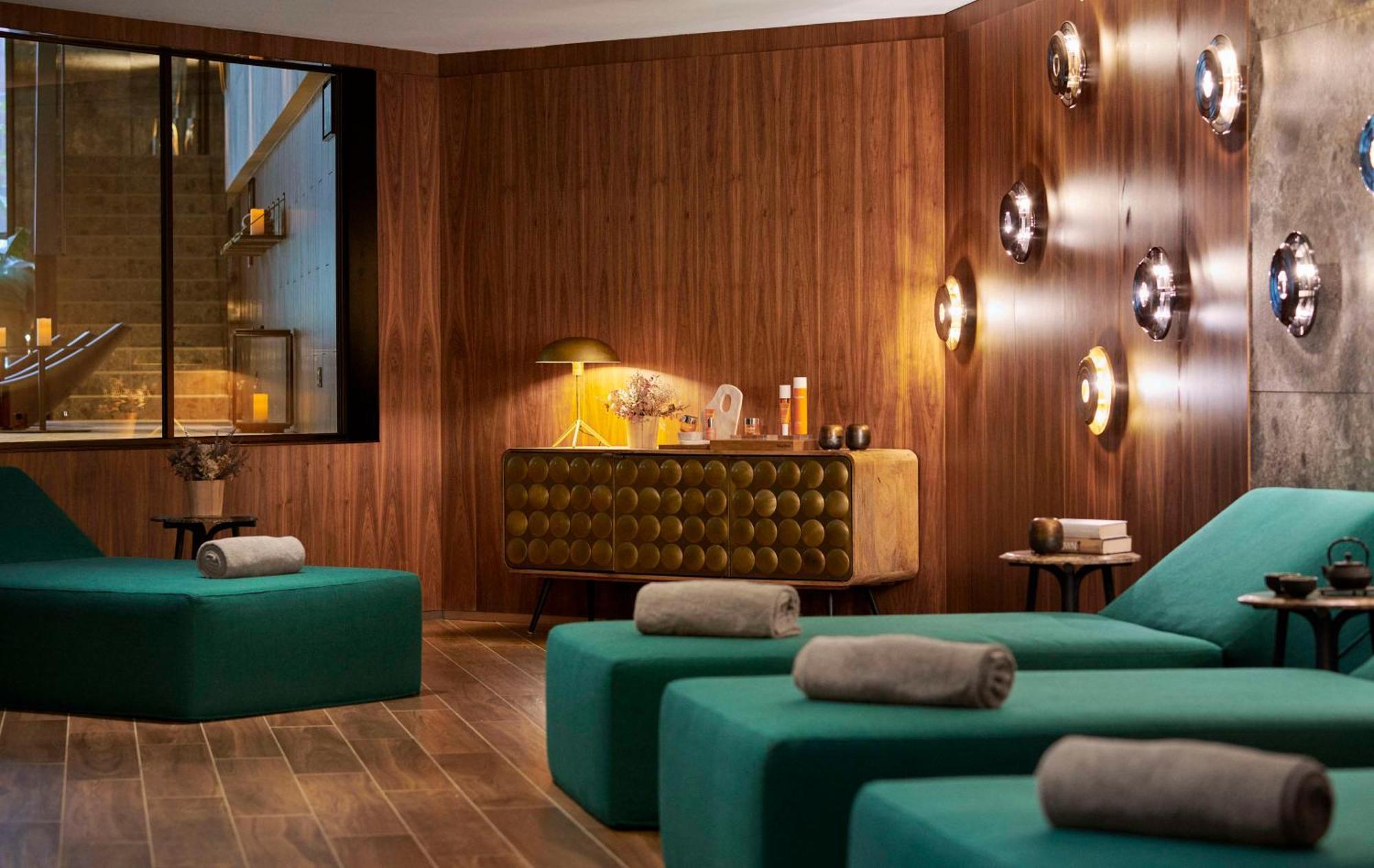 Grand Hyatt Barcelona Hotel Exterior foto